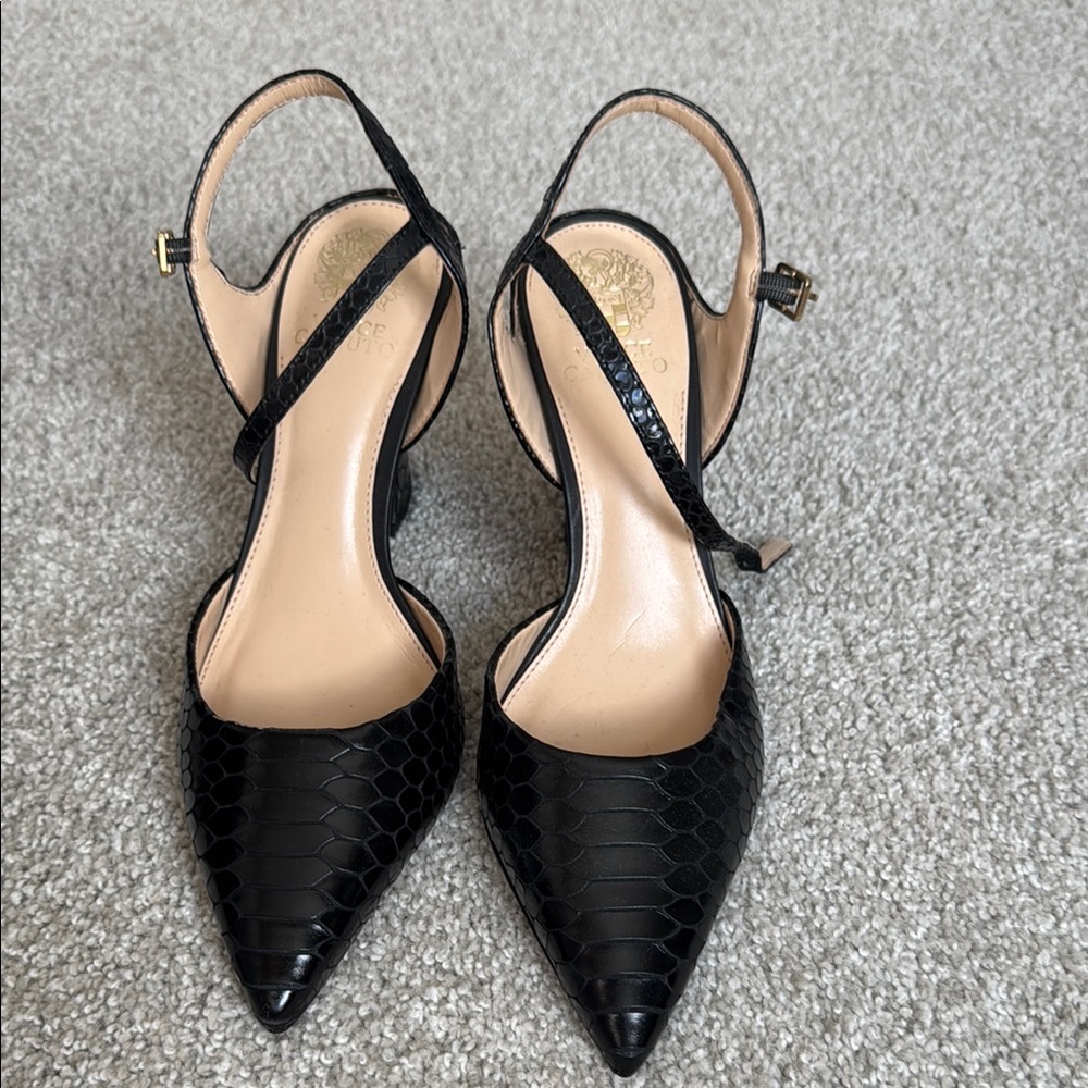 Elegant Black Women's Heels - Vince Camuto - 9.5 - Like new